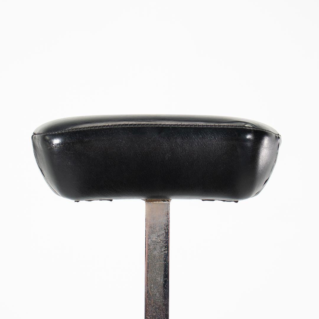 1964 Perch Office Stool by George Nelson and Robert Propst for Herman Miller 1