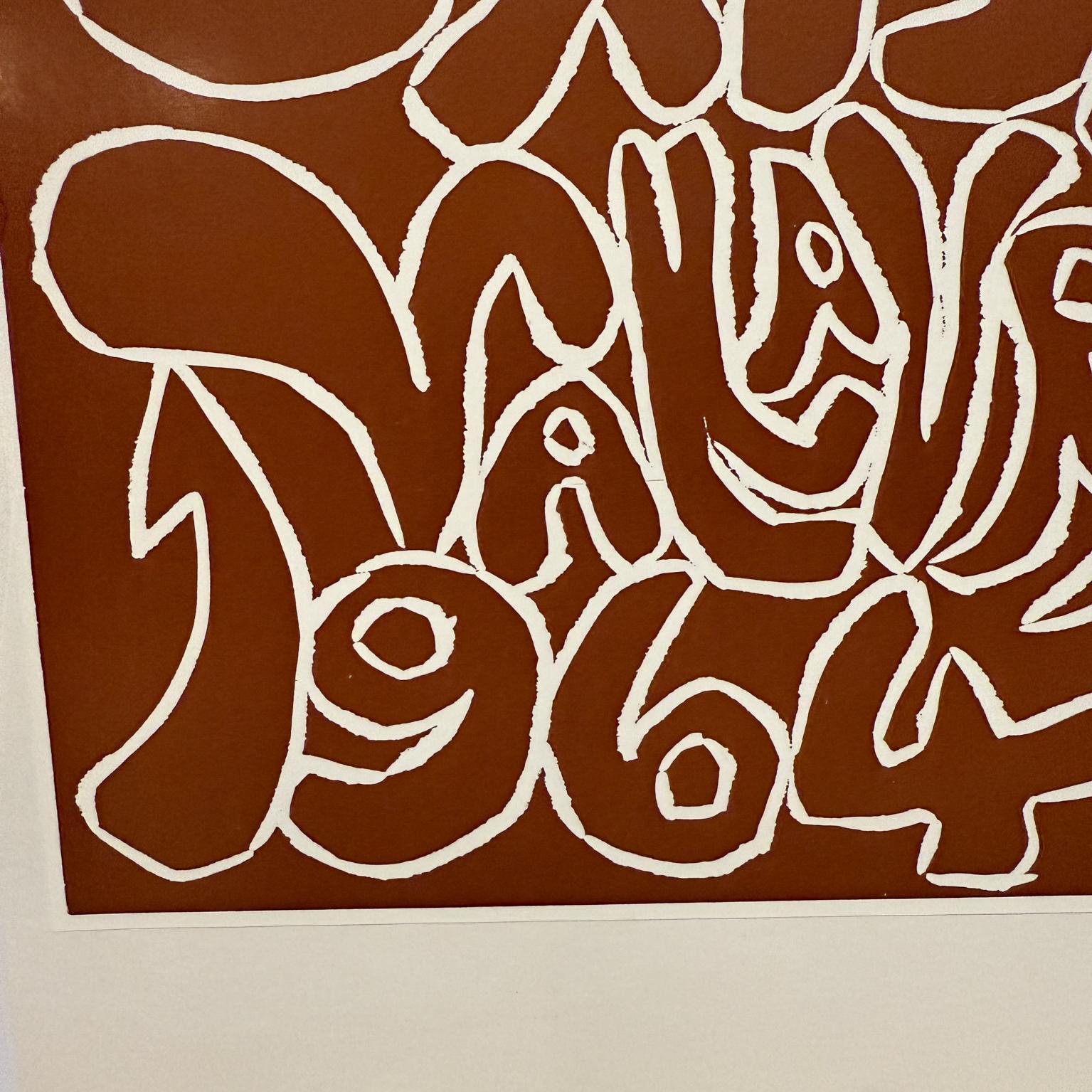 XX secolo 1964 Poster Picasso Esposizione Vallauris Francia in vendita