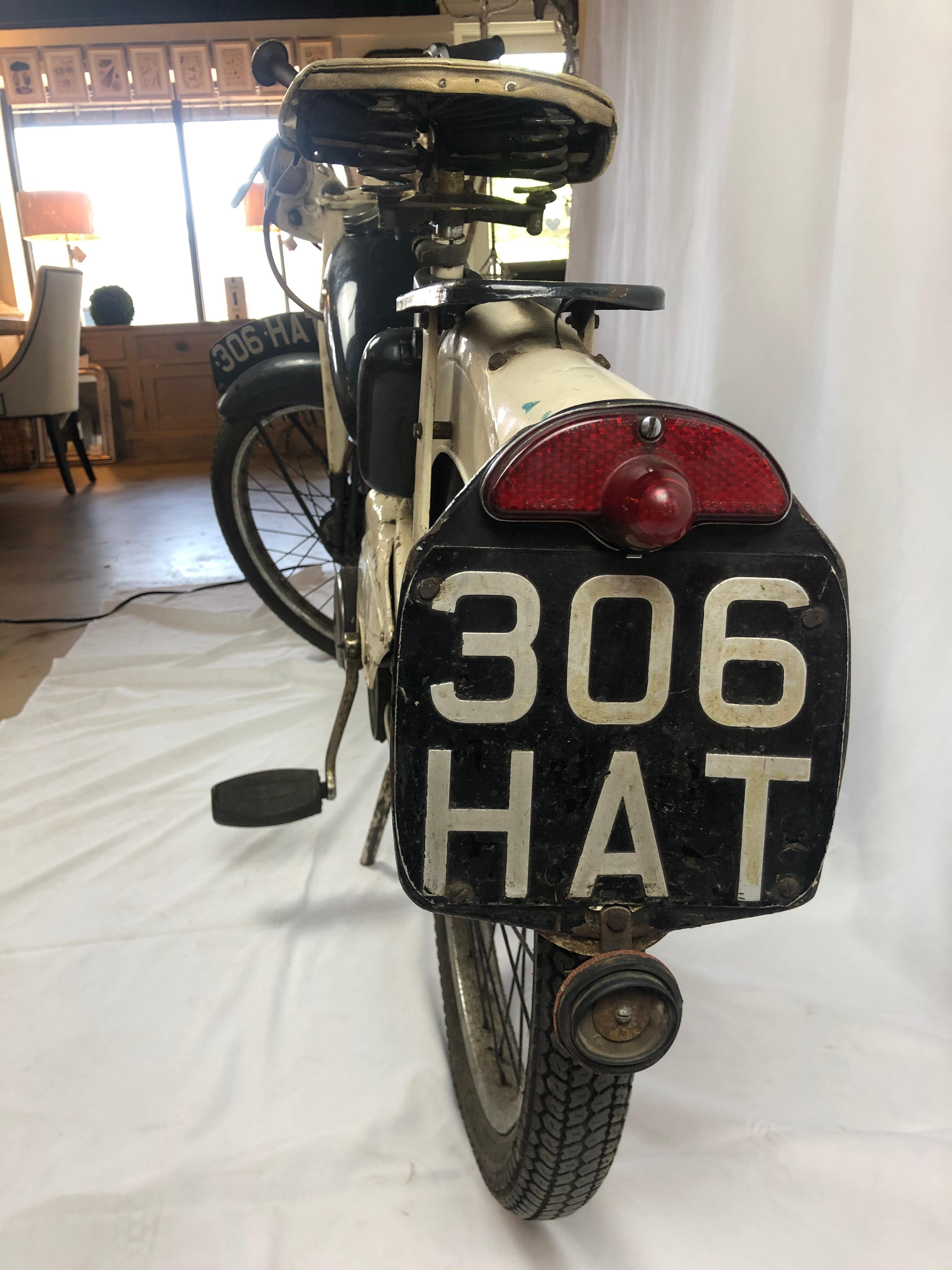 Mid-20th Century 1964 Raleigh RM4 49CC Moped For Sale