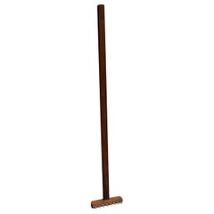 1964 Ray Simpson Original Teakwood Tool Rake Grate