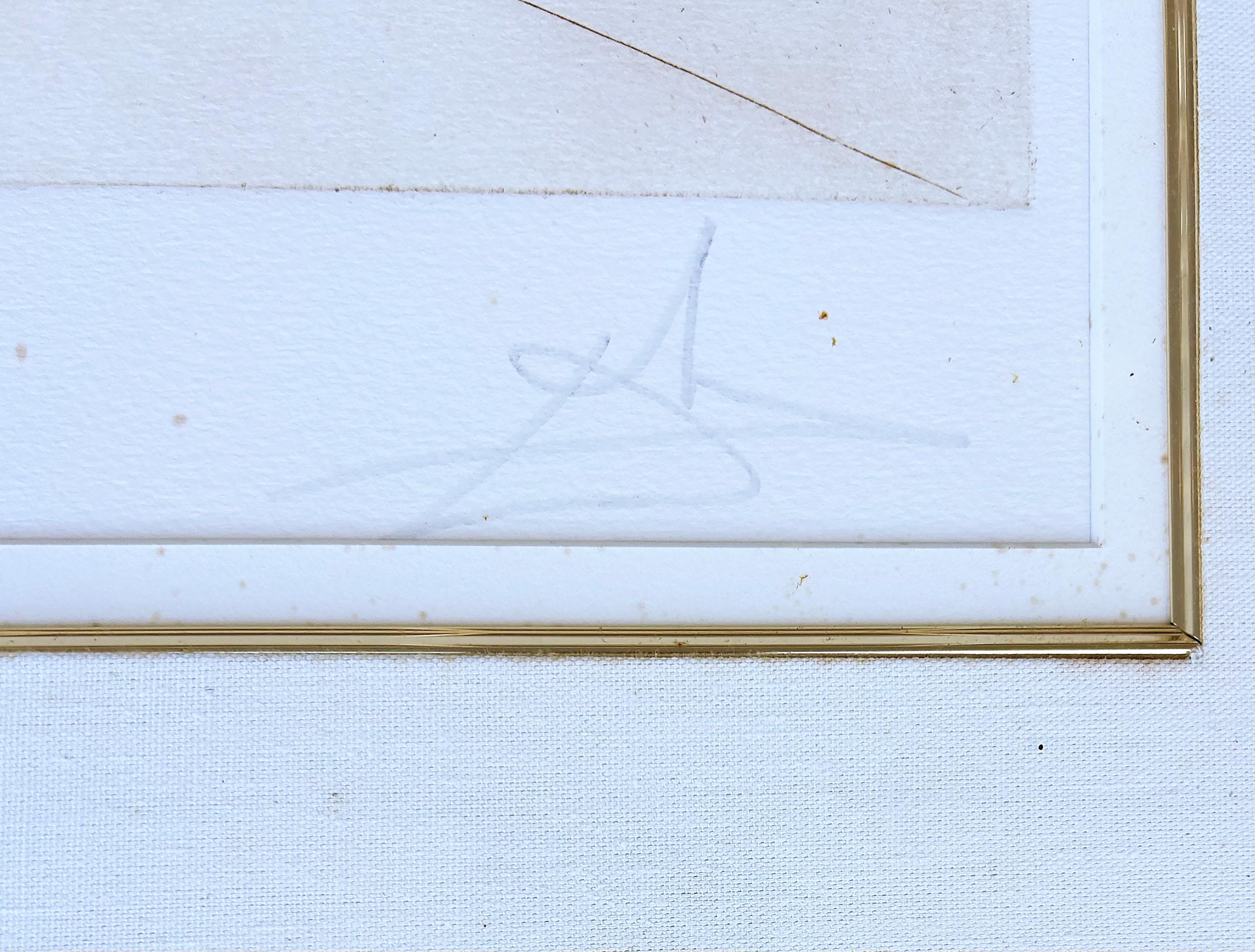 1964 Salvidor Dali Don Quijote Gravur Signiert (EA) 