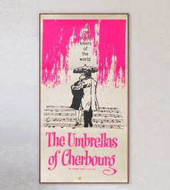 1964 The Umbrellas of Cherbourg Original Vintage Poster