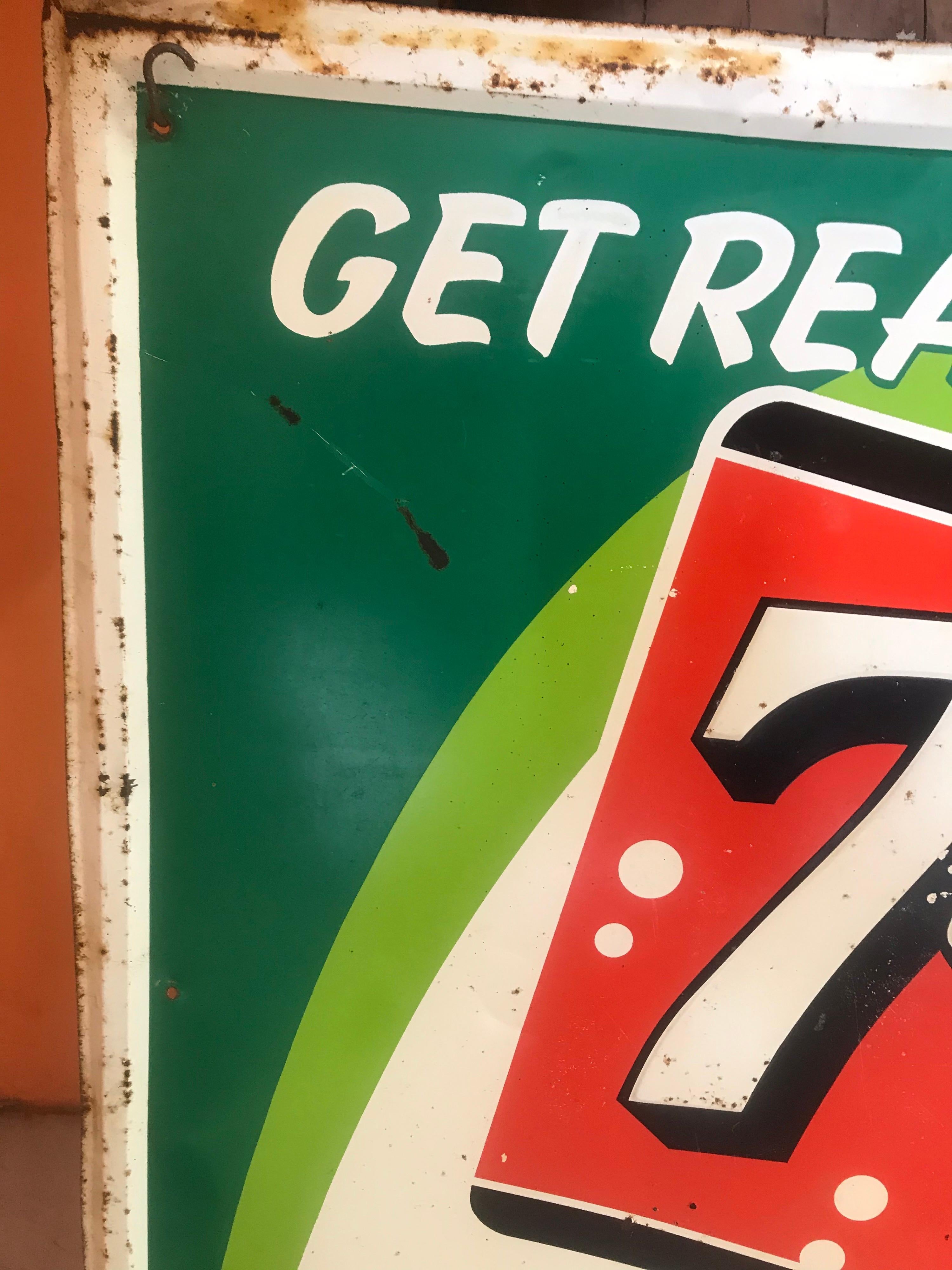 vintage 7up signs