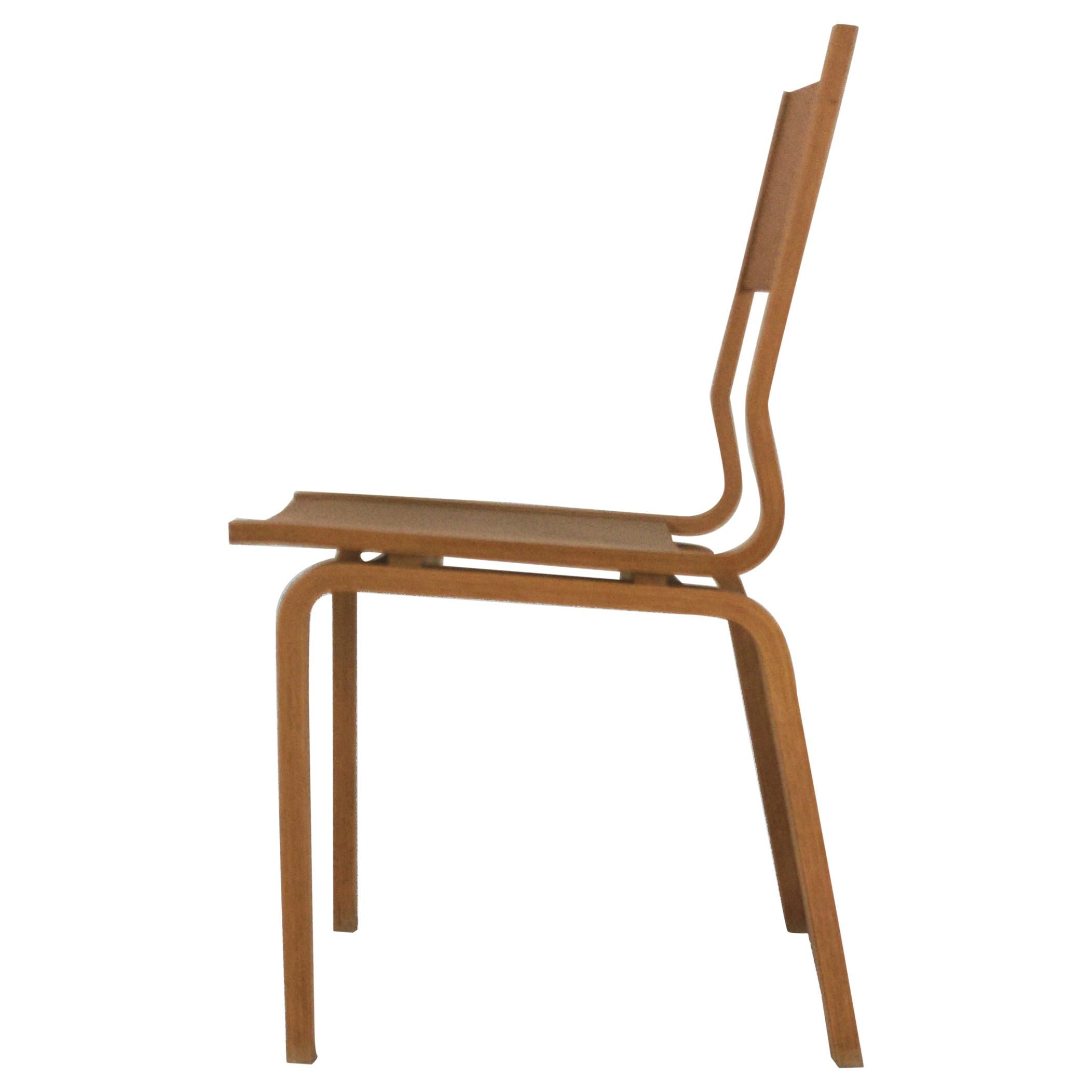 1965 Arne Jacobsen Saint Catherines Chair in Laminated Oak by Fritz Hansen
