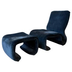 1965 Chair + Ottoman by Olivier Mourgue