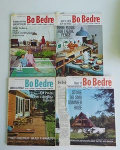 1965 Danish Language Bo Bedre Magazines Scandinavian Home Style Design 12 issues