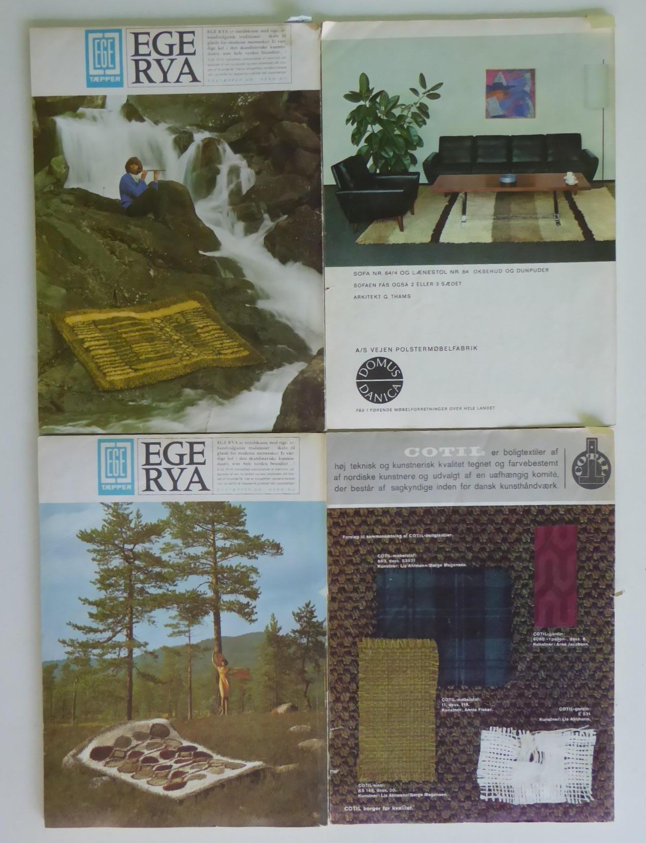 Paper 1965 Danish Language Bo Bedre Magazines Scandinavian Home Style Design 12 issues For Sale