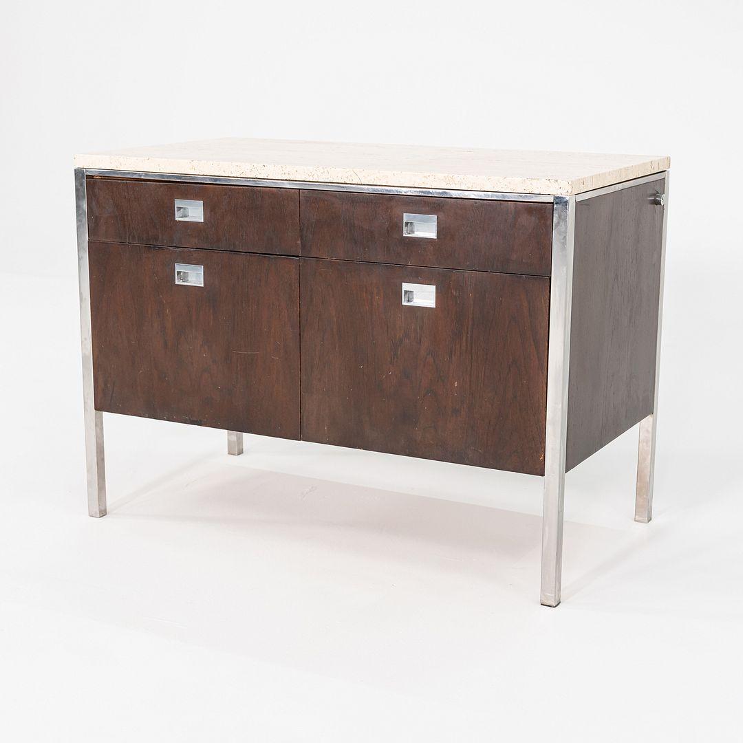 Moderne 1965 Davis Allen and Gordon Bunshaft of SOM Credenza for Chase Manhattan Bank en vente