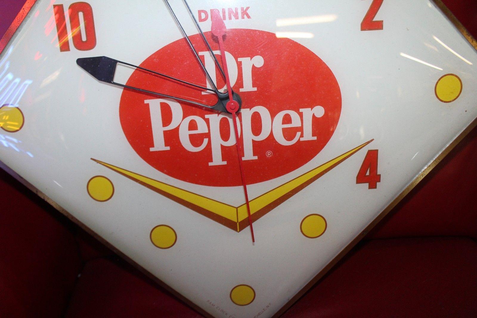 dr pepper pam clock