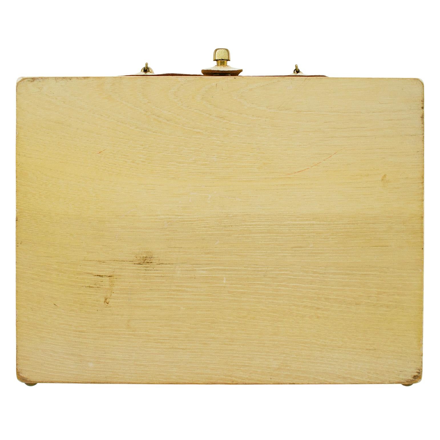 1965 Enid Collins 'Money Tree' Original Box Bag In Good Condition For Sale In Toronto, Ontario