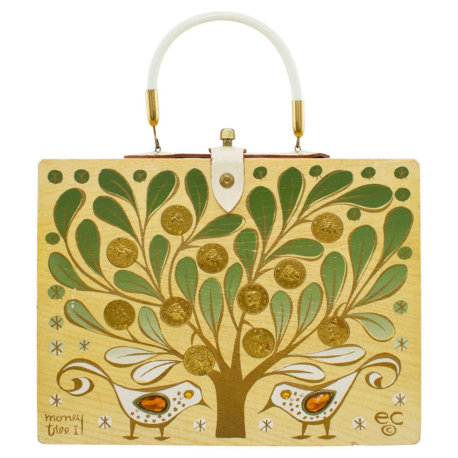 1965 Enid Collins 'Money Tree' Original Box Bag