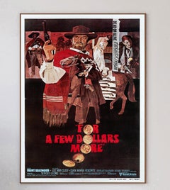 1965 For a Few Dollars More Original Vintage Poster