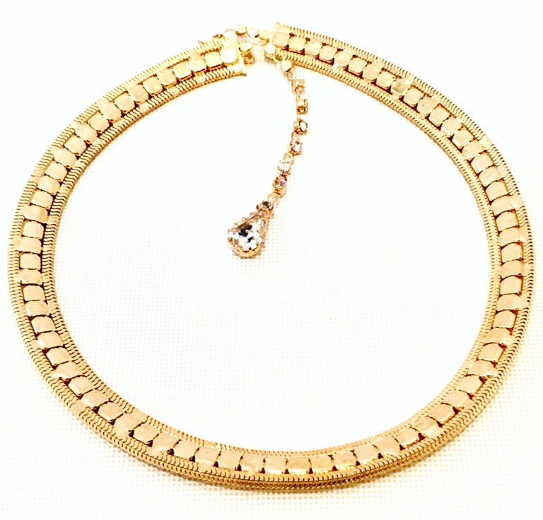 1965 Gold Plate and Swarovski Crystal Rhinestone Choker ... (768 x 736 Pixel)