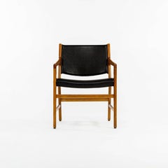 1965 Hans Wegner Johannes Hansen JH 507 Oak Dining Chairs from Harvard