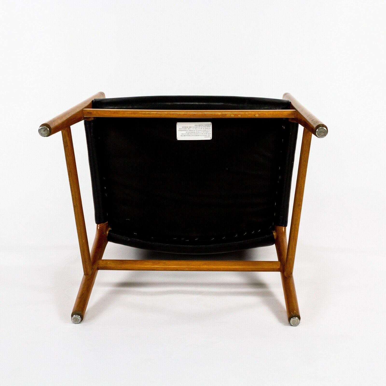 1965 Hans Wegner Johannes Hansen JH 507 Oak Dining Chairs from Harvard For Sale 2