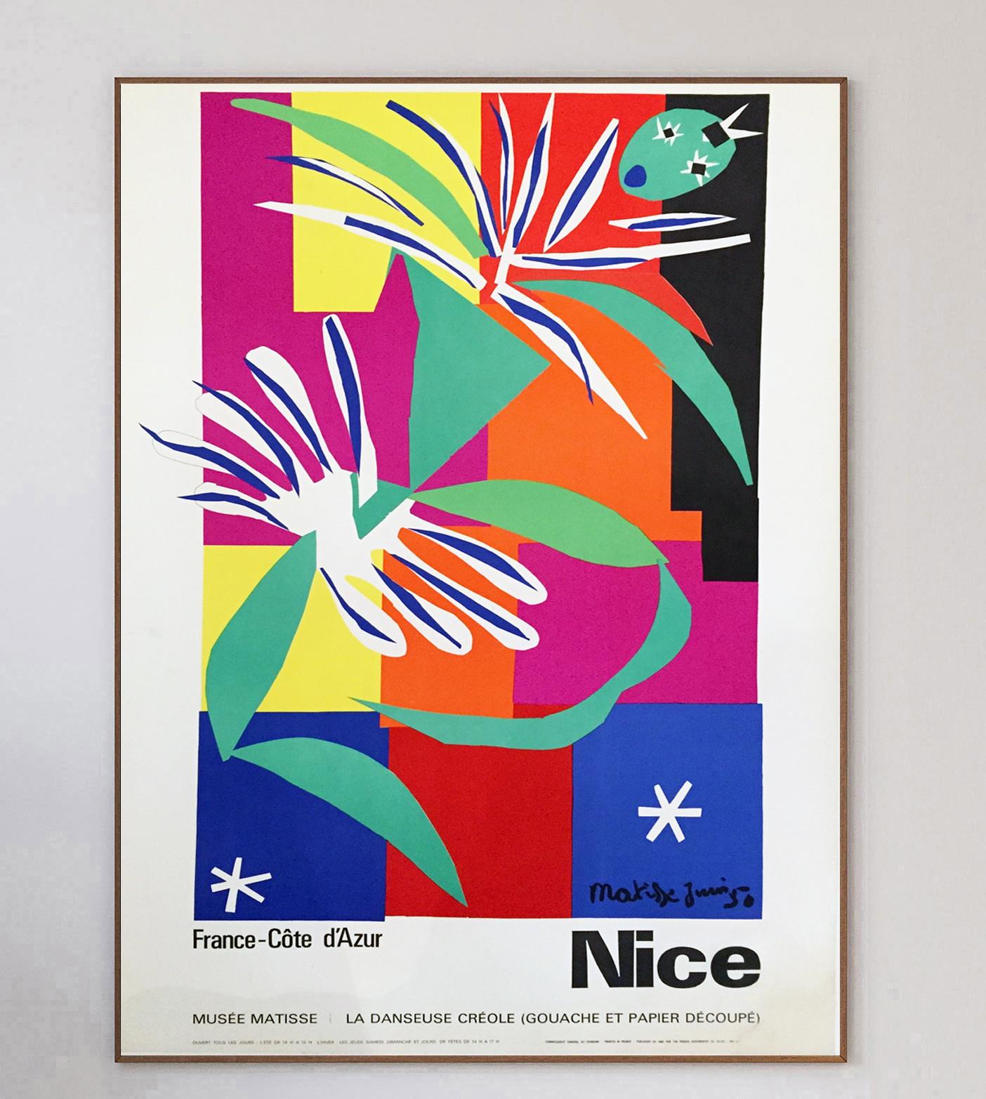 Cette affiche d'Henri Matisse, qui représente sa merveilleuse œuvre de 1950 
