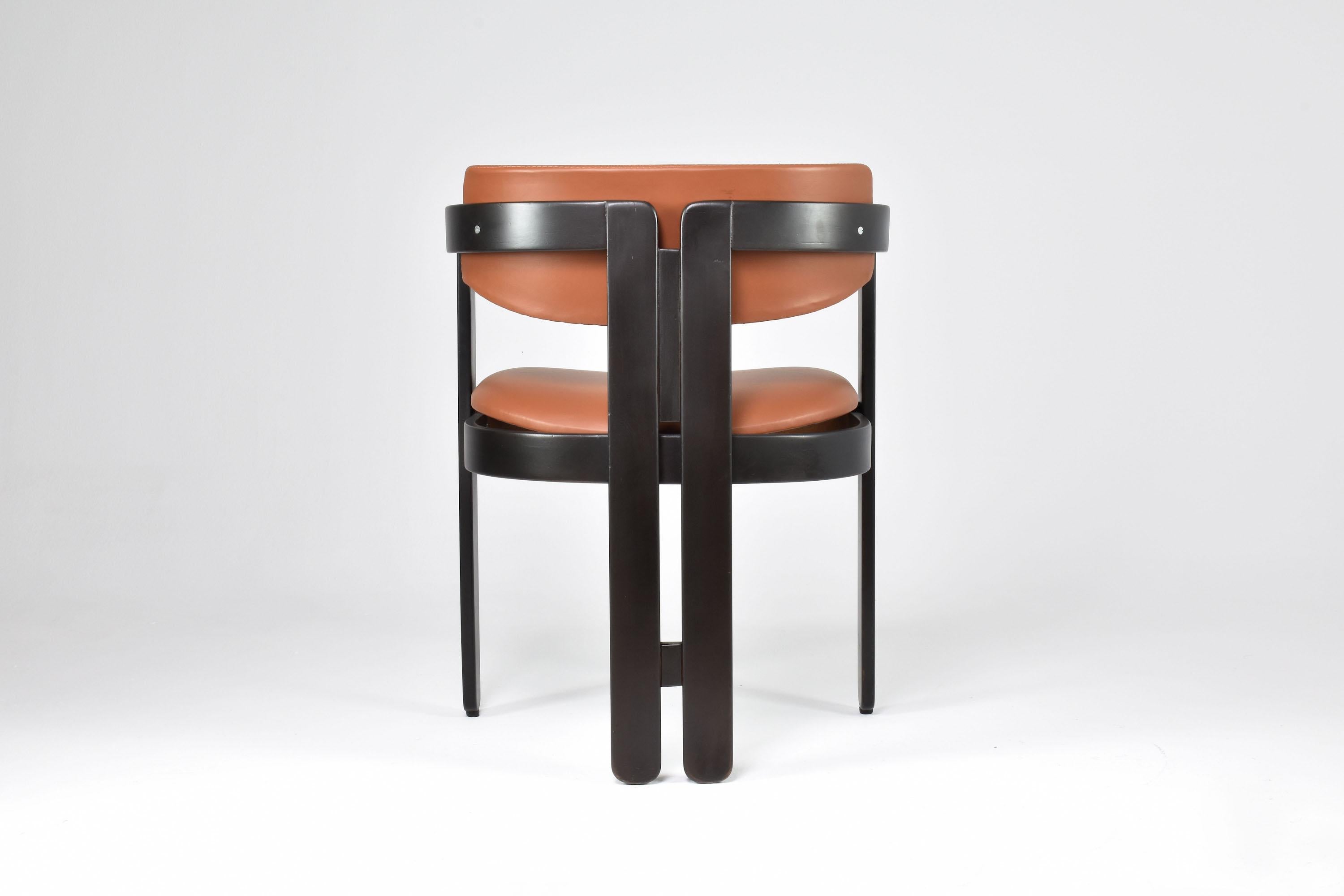 Mid-Century Modern 1965 Italian Pamplona Chair by Augusto Savin For Sale