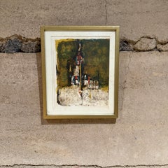 1965 Johnny Friedlaender Kunst Lithographie Radierung Komposition