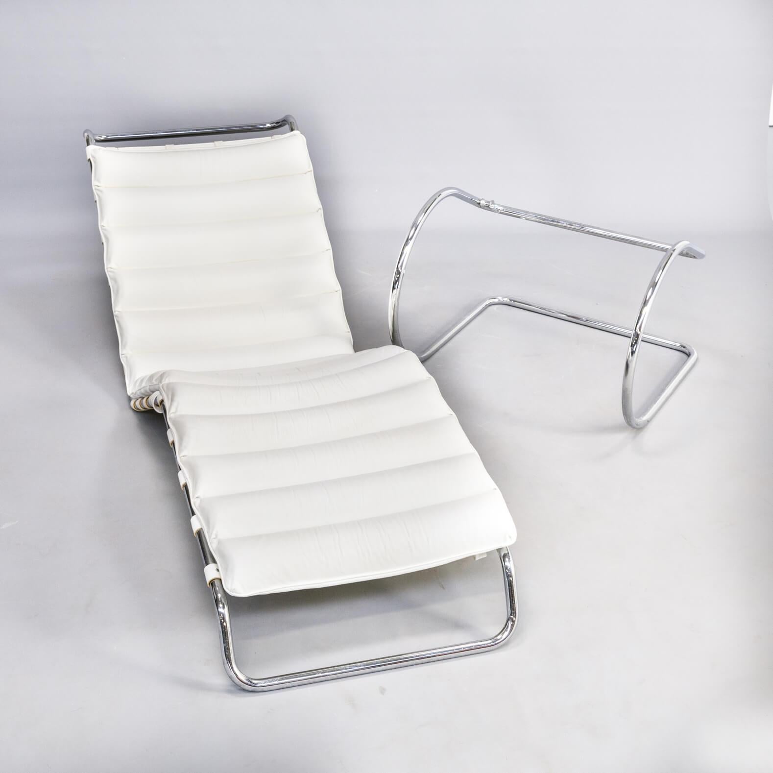 1965, Ludwig Mies van der Rohe, Rare Early Production ‘Mr Chaise’ for Knoll 13