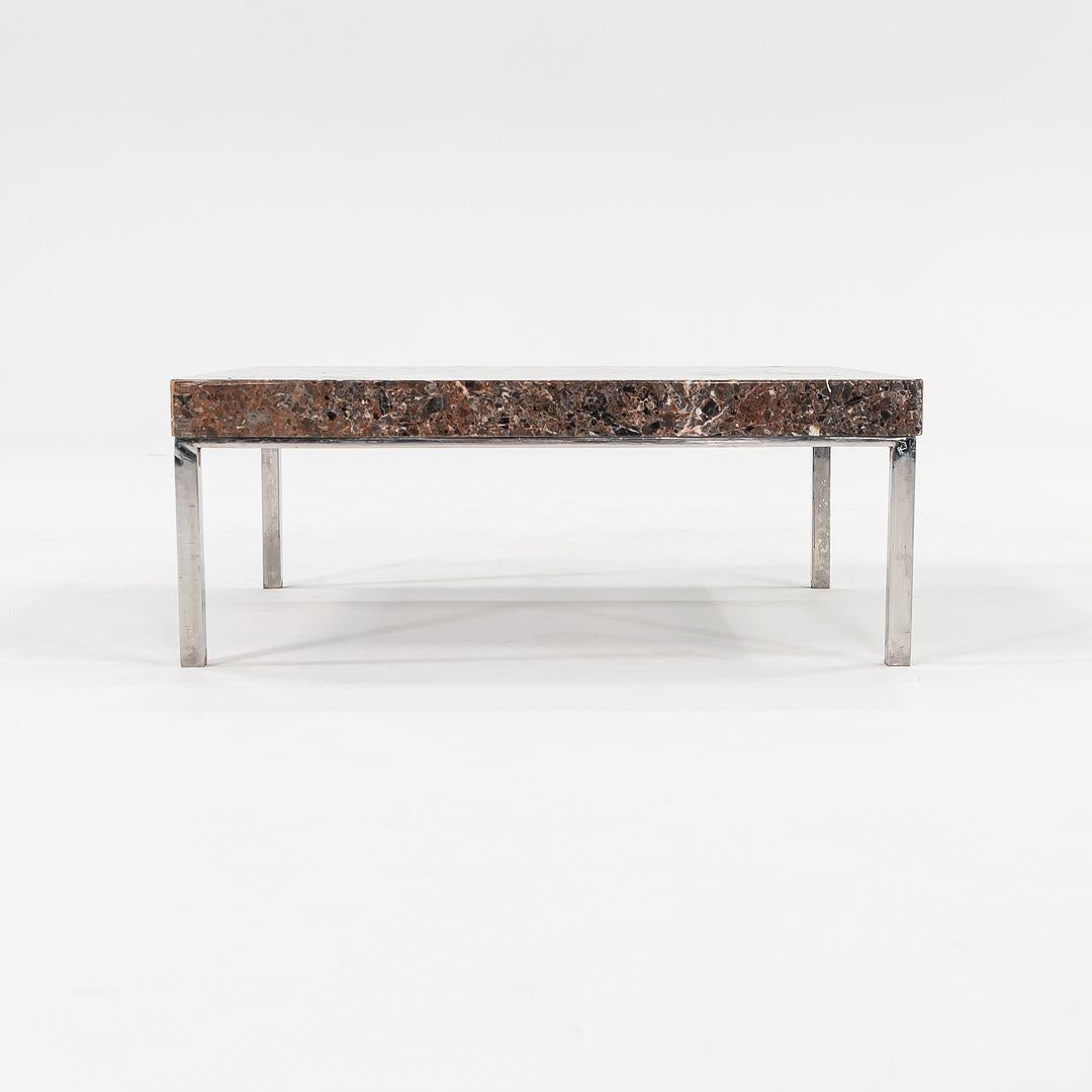 Moderne Table basse en marbre de 1965 par Davis Allen et Gordon Bunshaft pour SOM Architects en vente