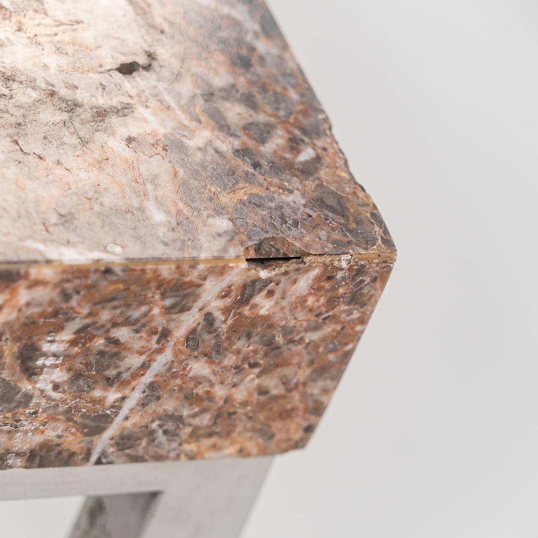 Table basse en marbre de 1965 par Davis Allen et Gordon Bunshaft pour SOM Architects Bon état - En vente à Philadelphia, PA