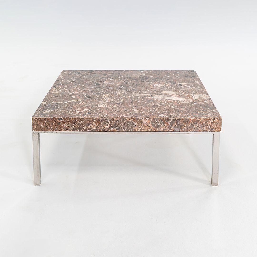 Table basse en marbre de 1965 par Davis Allen et Gordon Bunshaft pour SOM Architects en vente 2
