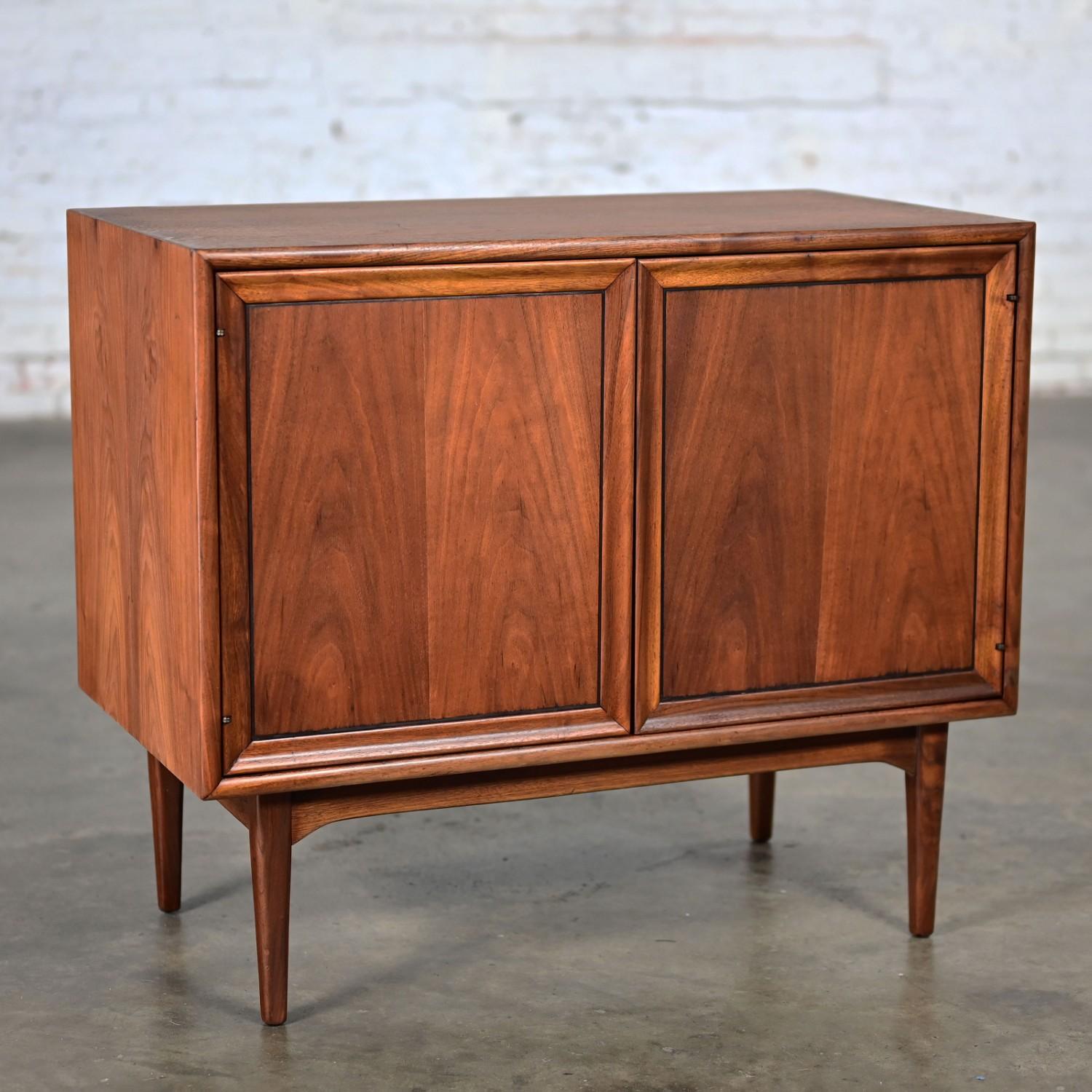 1965 MCM Drexel Declaration Record Cabinet by Kipp Stewart & Stewart MacDougall 1