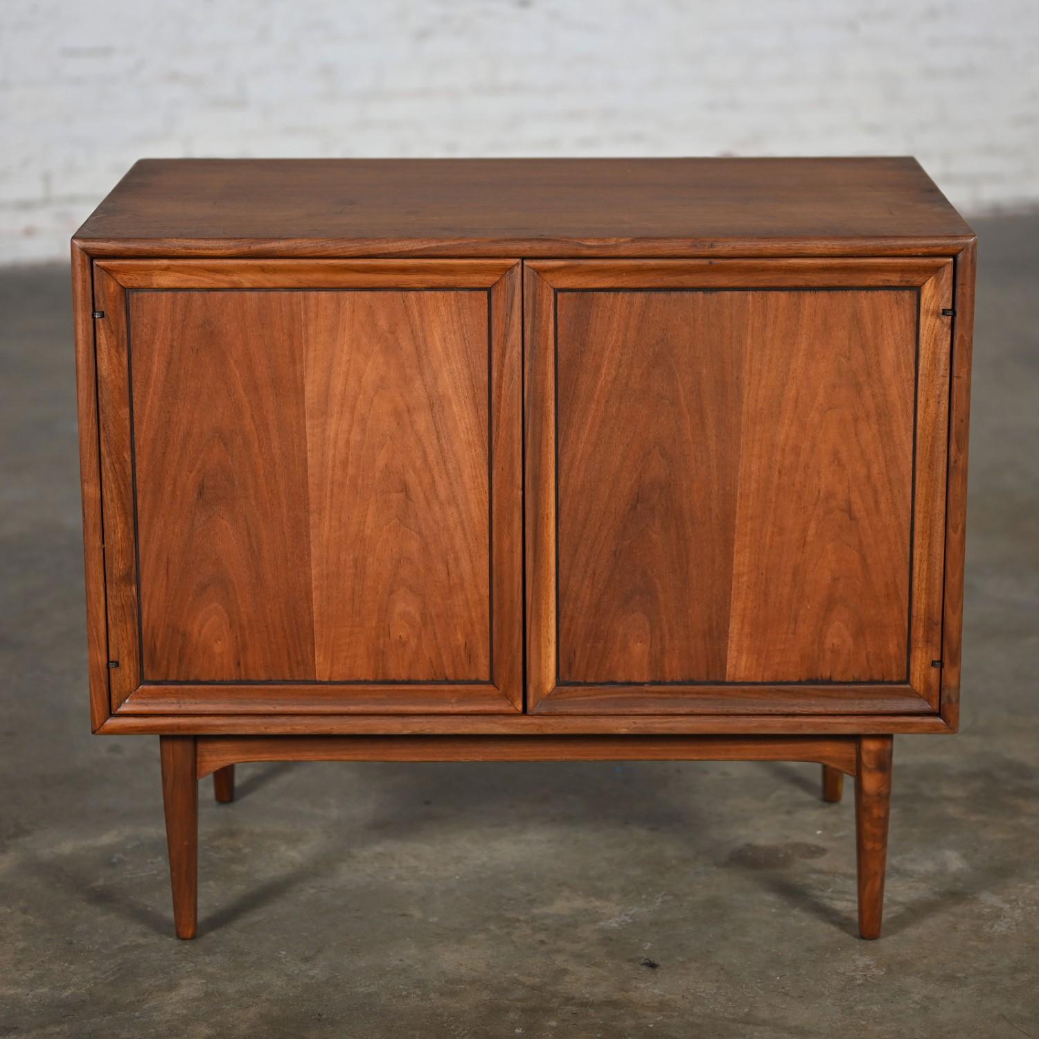 1965 MCM Drexel Declaration Record Cabinet by Kipp Stewart & Stewart MacDougall 2