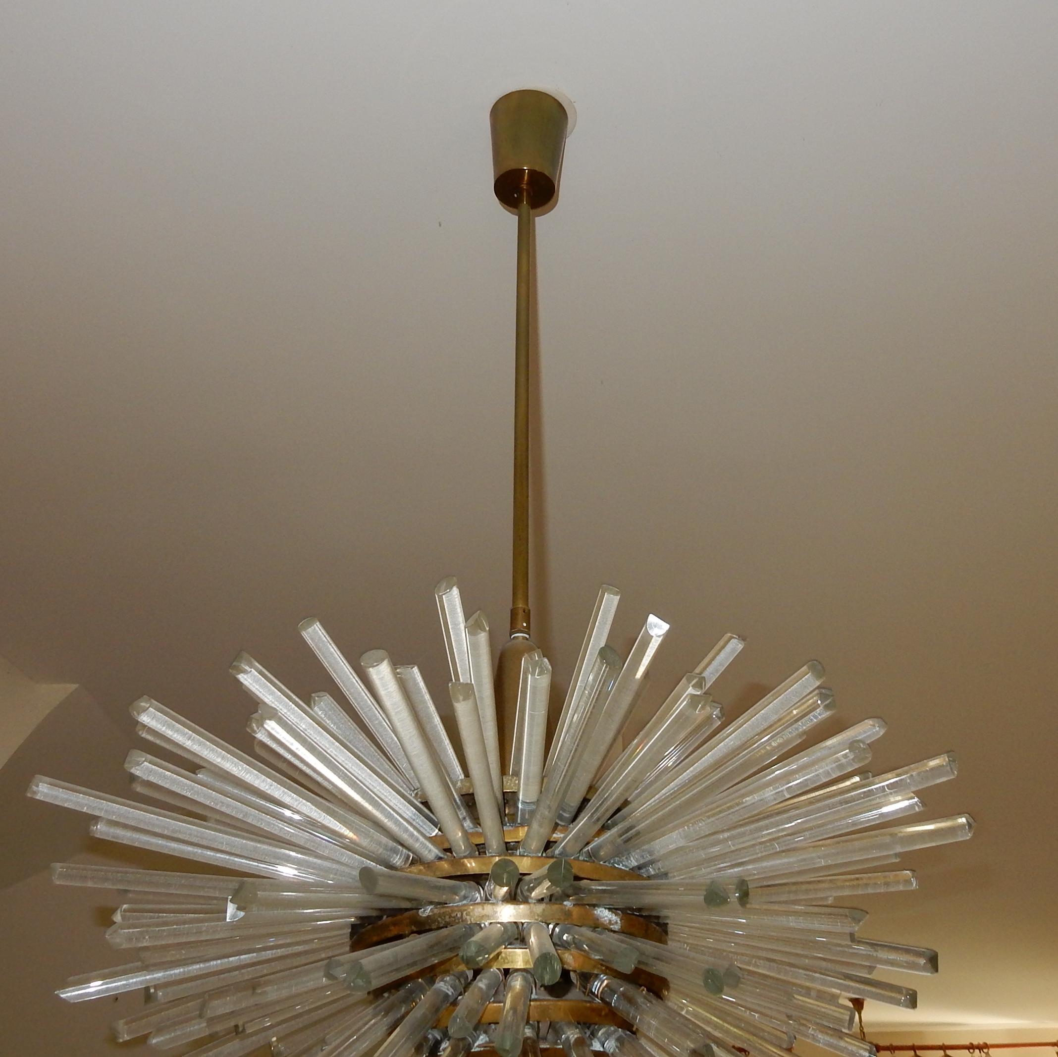 Space Age 1965 ‘Miracle Chandelier Bakalowits & Söhne