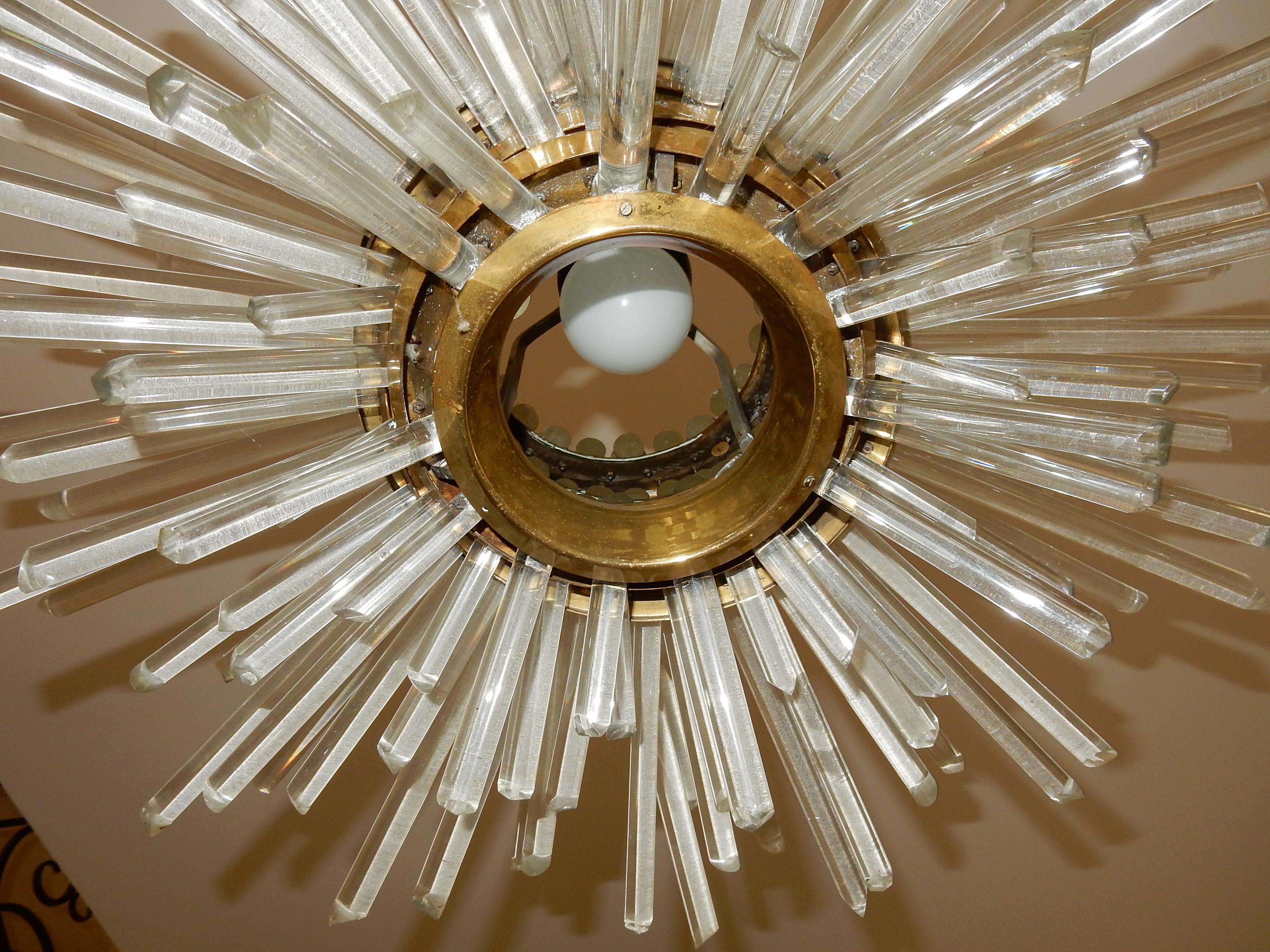Polished 1965 ‘Miracle Chandelier Bakalowits & Söhne