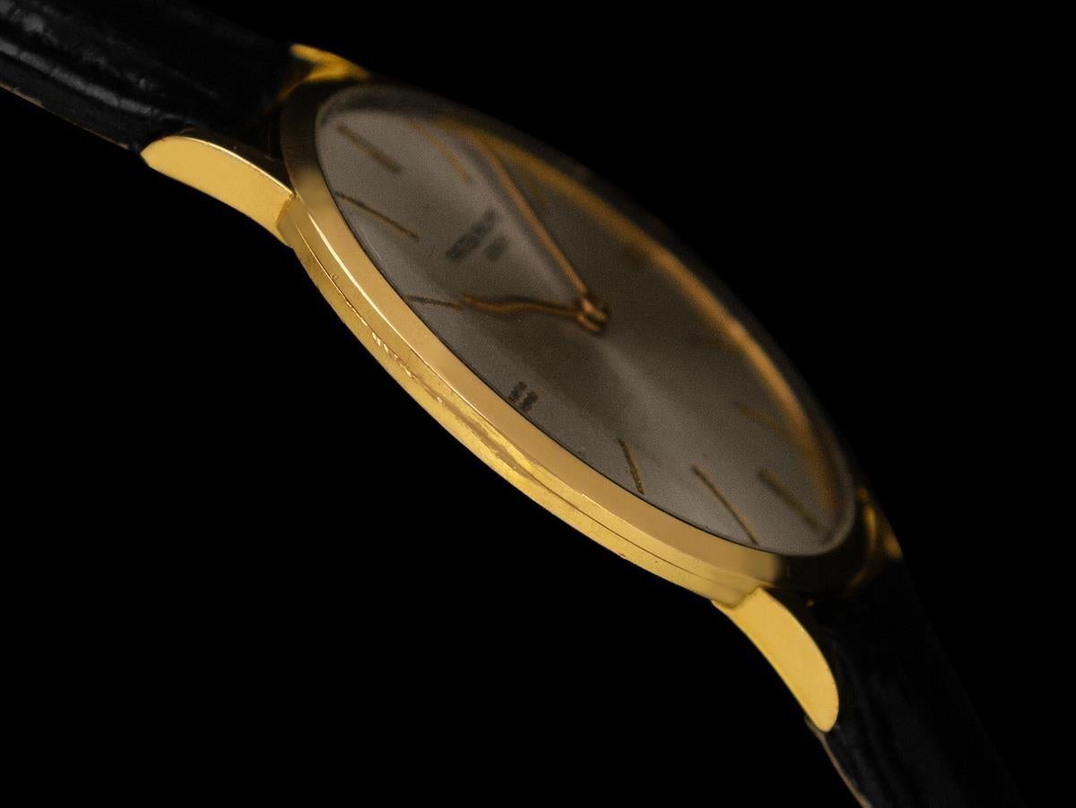 1965 Patek Philippe Vintage Hombre de cuerda manual Ref. 3468 Reloj de vestir de oro de 18 quilates en venta 1