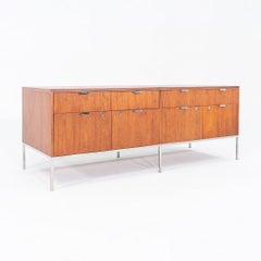 1965 Roger Sprunger Eight Drawer Walnut Credenza from Yamasaki Building 75x28x28