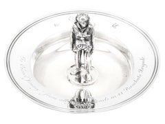 Vintage Figural Sterling Silver Garrard & Co Ltd Presentation Bowl
