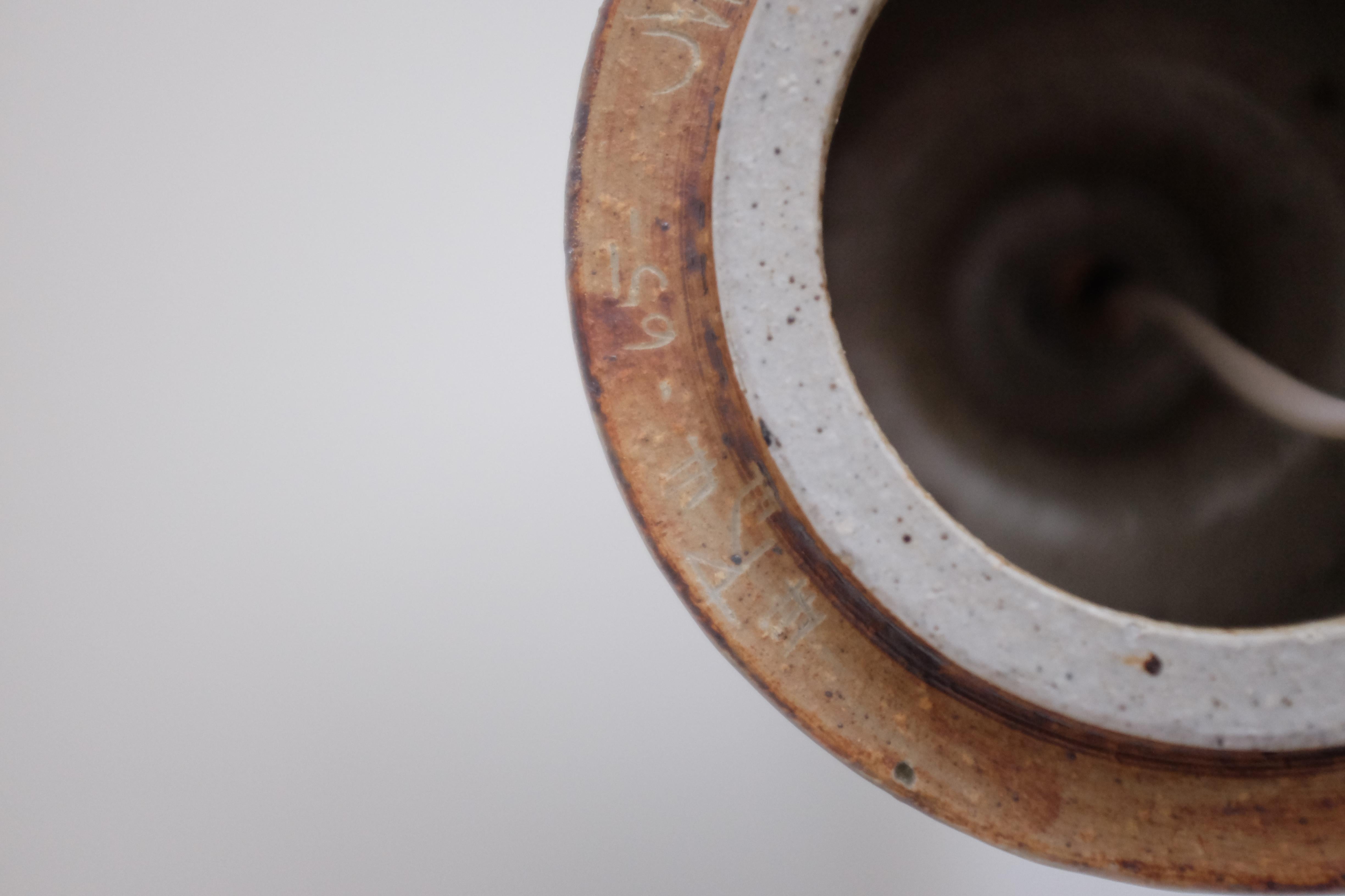 1965 Lampe en grès de Marianne Westman en vente 1
