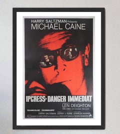 1965 The Ipcress File (French) Original Vintage Poster