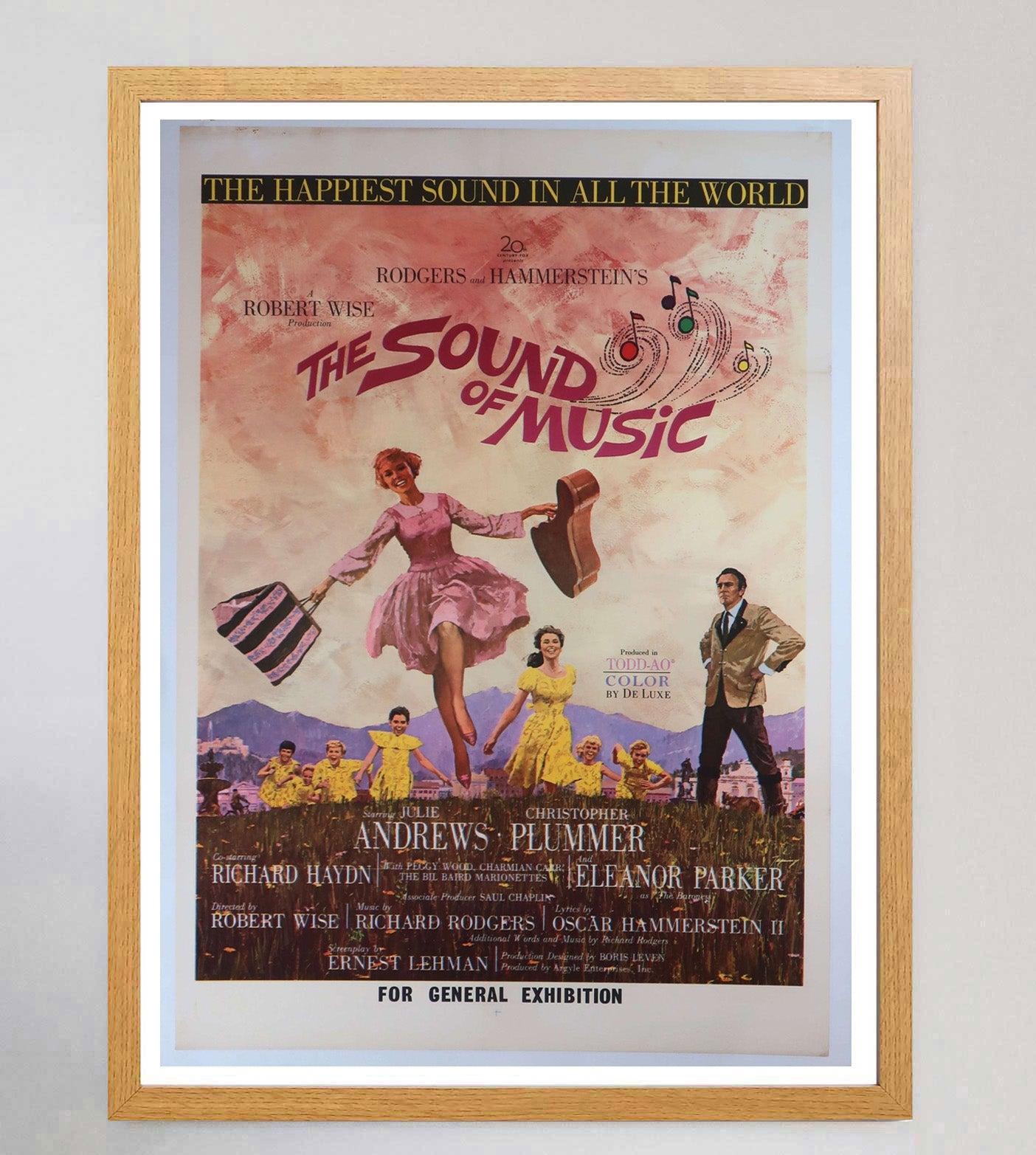 1965 The Sound of Music, Original-Vintage-Poster (amerikanisch) im Angebot