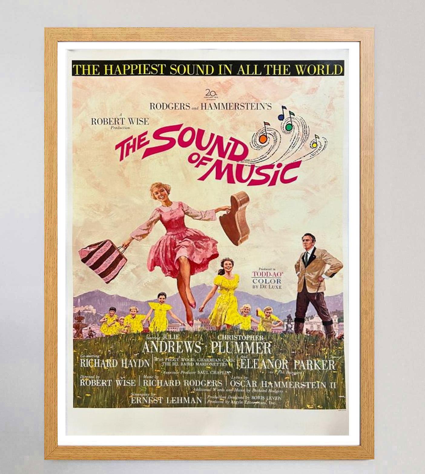 American 1965 The Sound of Music Original Vintage Poster For Sale