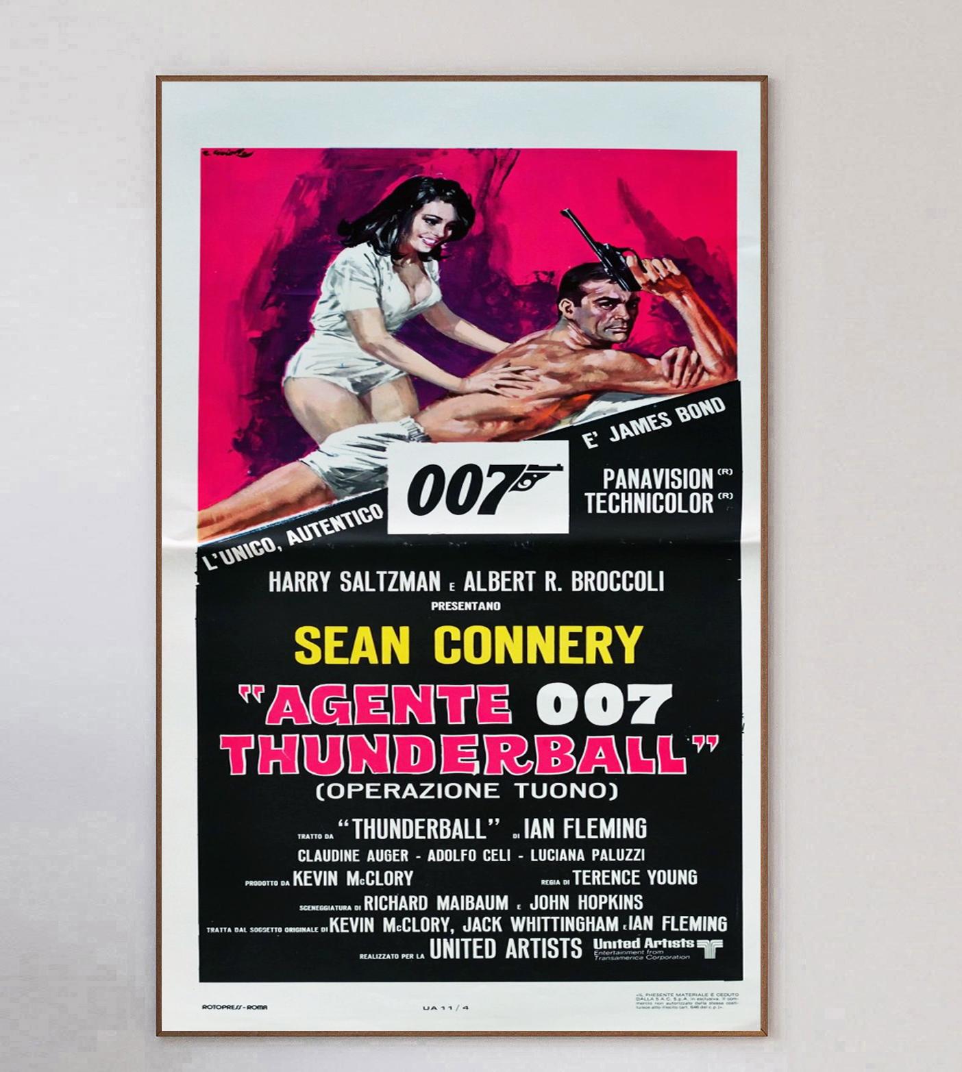 The fourth film in the James Bond series produced by EON Productions, 