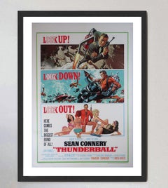 1965 Thunderball Póster Vintage Original