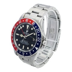 1965 Tiffany & Co. Men's Rolex 40mm GMT Master Pepsi