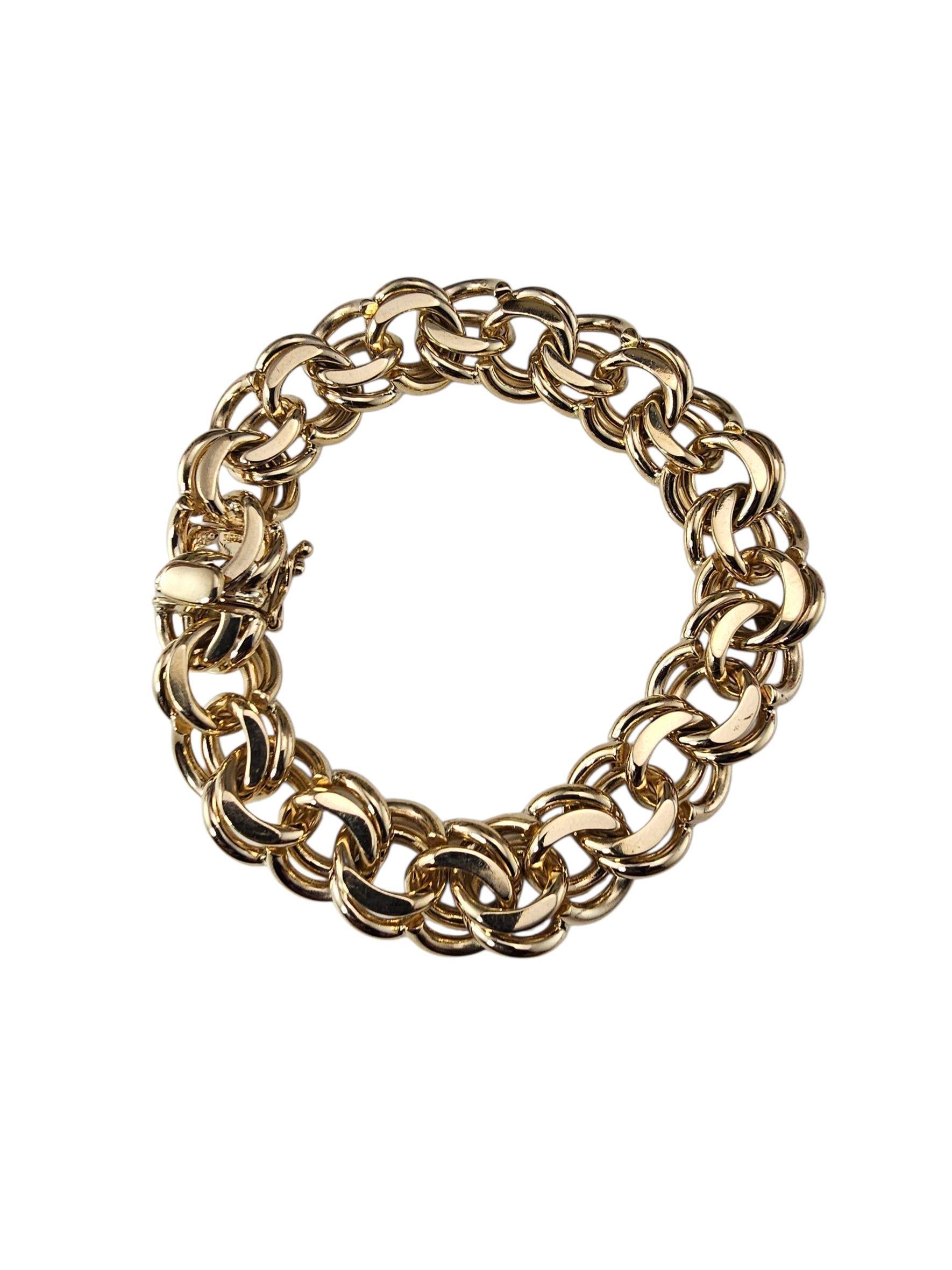 1965 Tiffany & Co. Succo Bracelet à maillons en or jaune 14K #23795 Pour femmes en vente