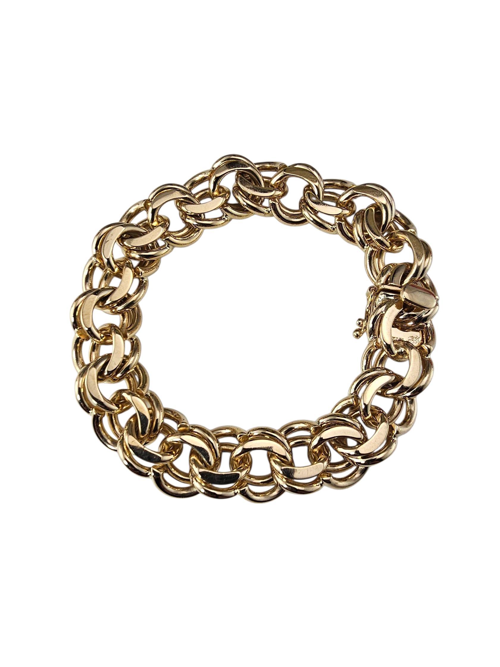 1965 Tiffany & Co. Succo Bracelet à maillons en or jaune 14K #23795 en vente 1