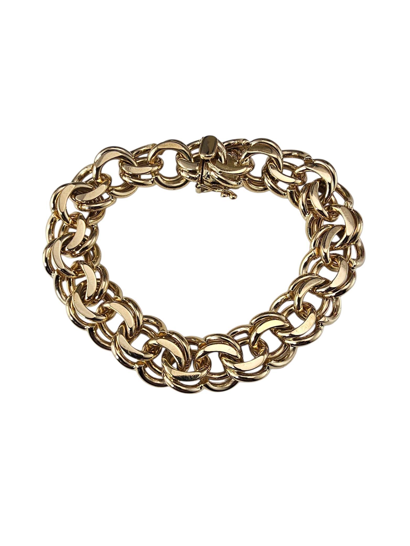 1965 Tiffany & Co. Succo Bracelet à maillons en or jaune 14K #23795