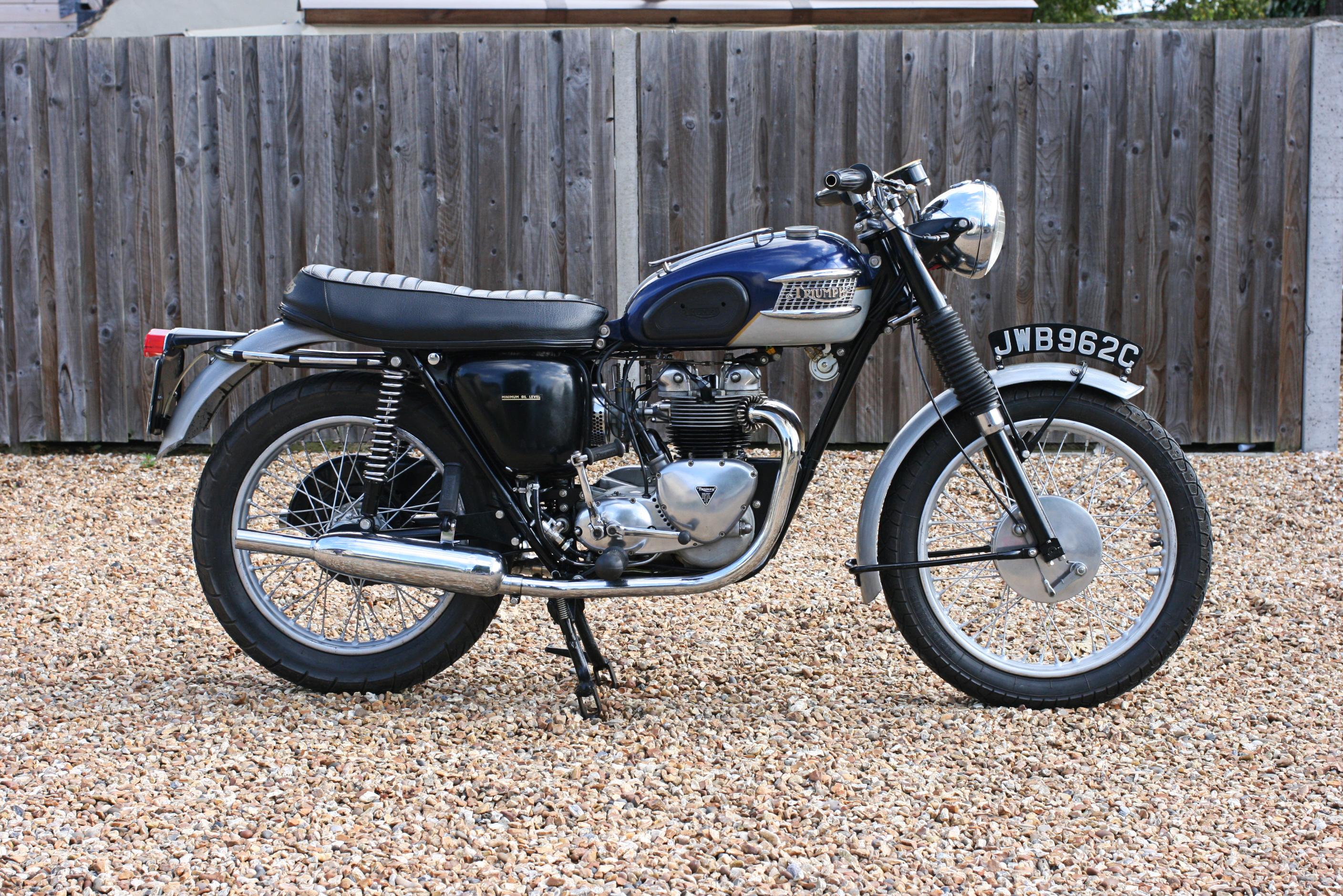 1965 Triumph Tiger 100 Motorcycle, 500cc For Sale 9