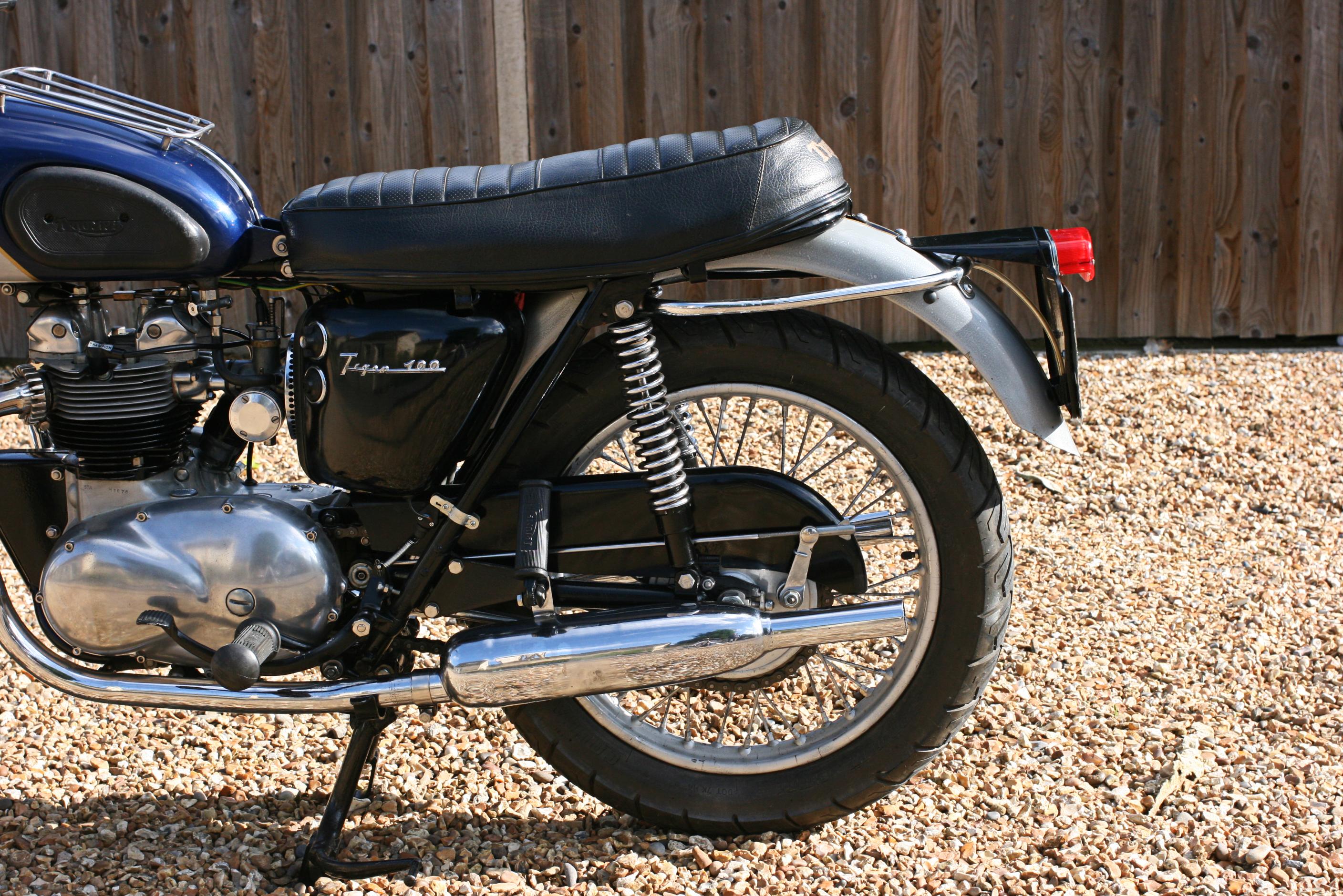 1965 Triumph Tiger 100 Motorcycle, 500cc For Sale 3