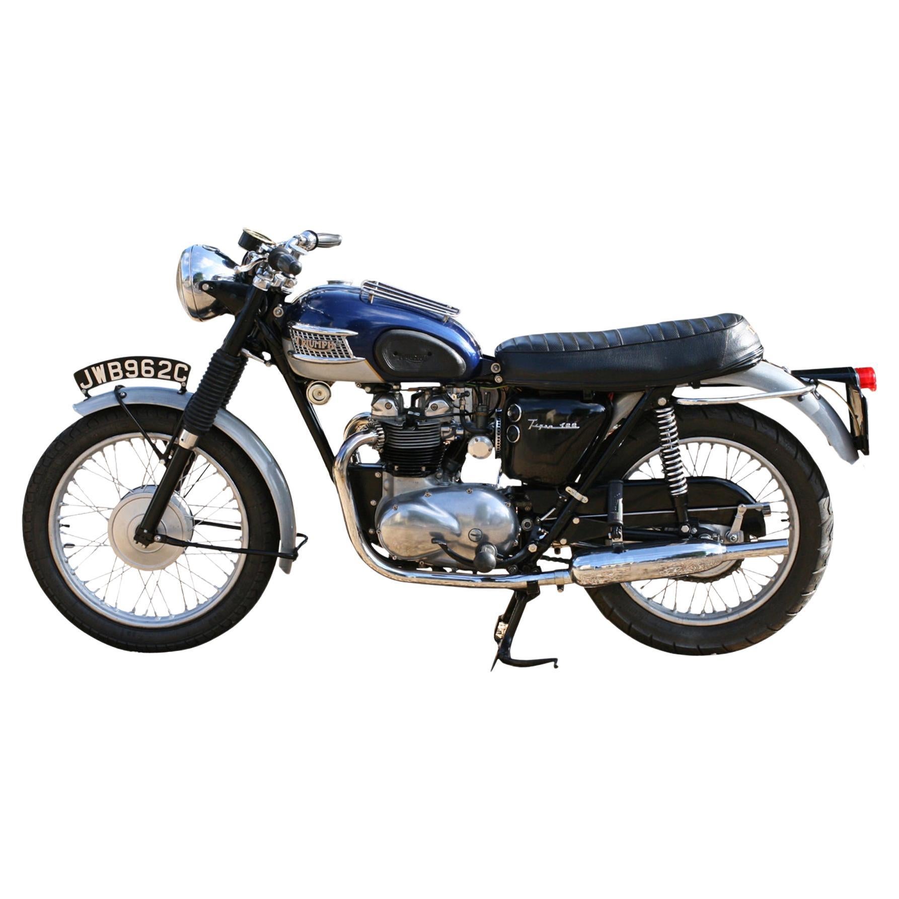 1965 Triumph Tiger 100 Motorcycle, 500cc