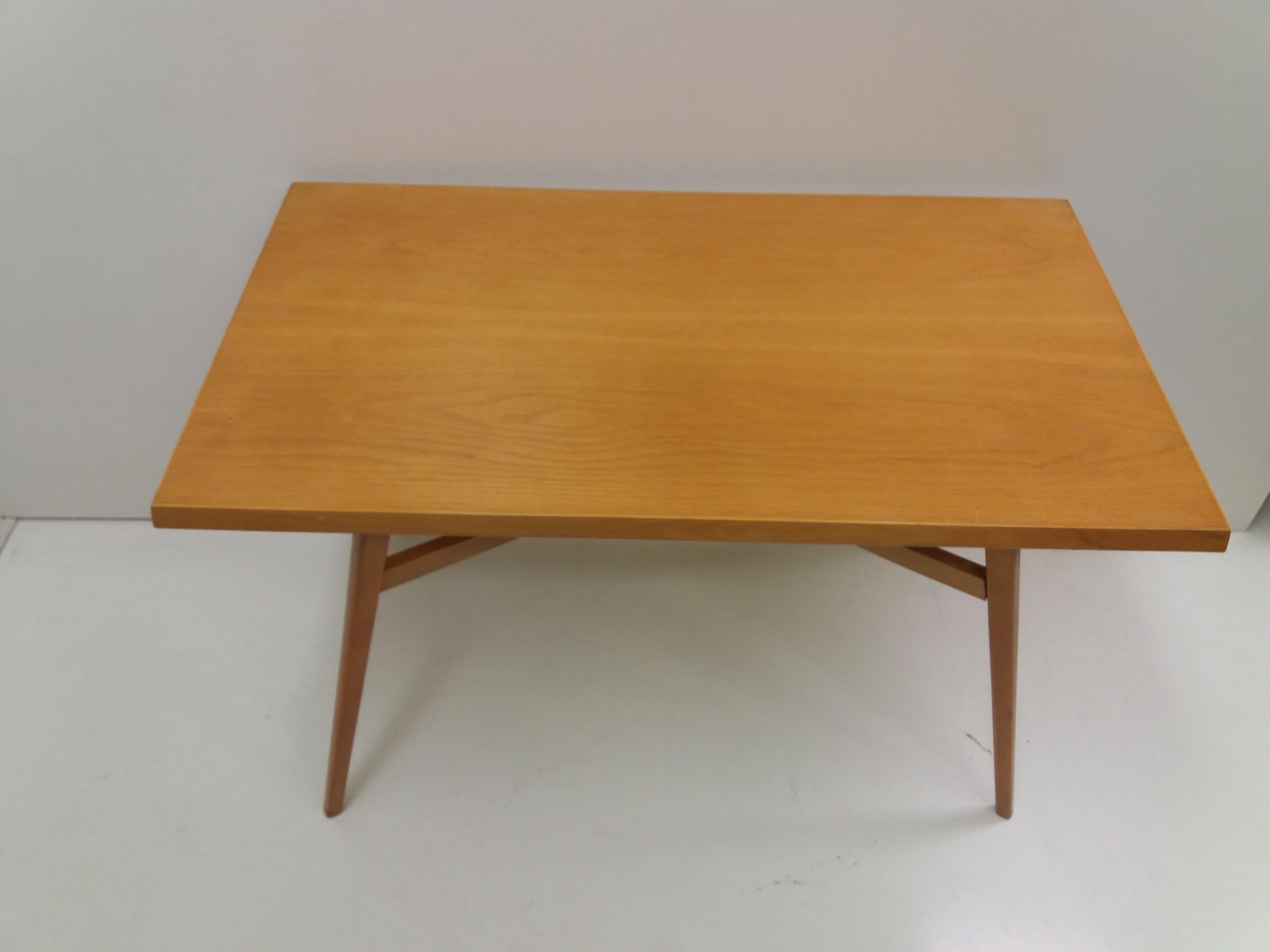 Mid-Century Modern 1965 ULUV Conference Table, Czechoslovakia For Sale