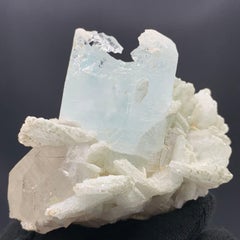 196.52 Gramm Erstaunliches Aquamarin-Geätztes Exemplar aus Skardu, Pakistan