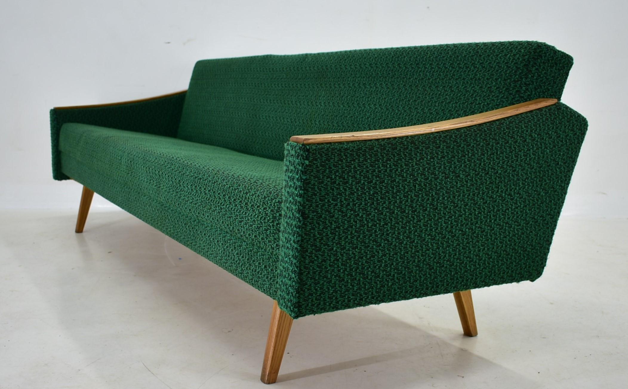 1965s 3-Seater Sofa, Czechoslovakia 6