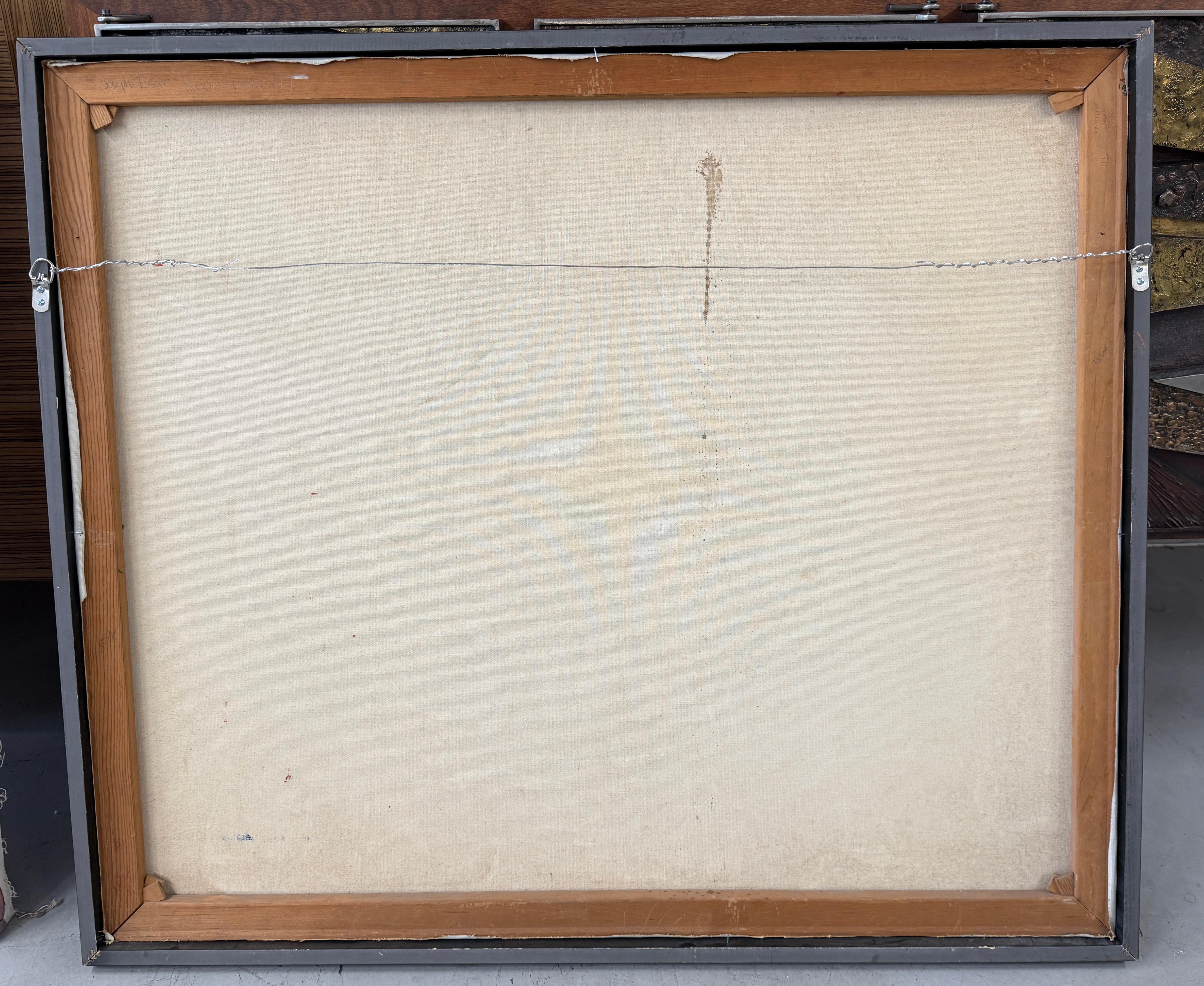 1966 Abstract by noted Illustrator Joseph Tesar For Sale 9